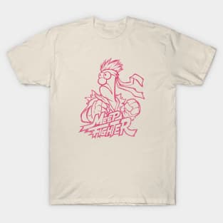 Beaker Meep muppets Retro Red T-Shirt